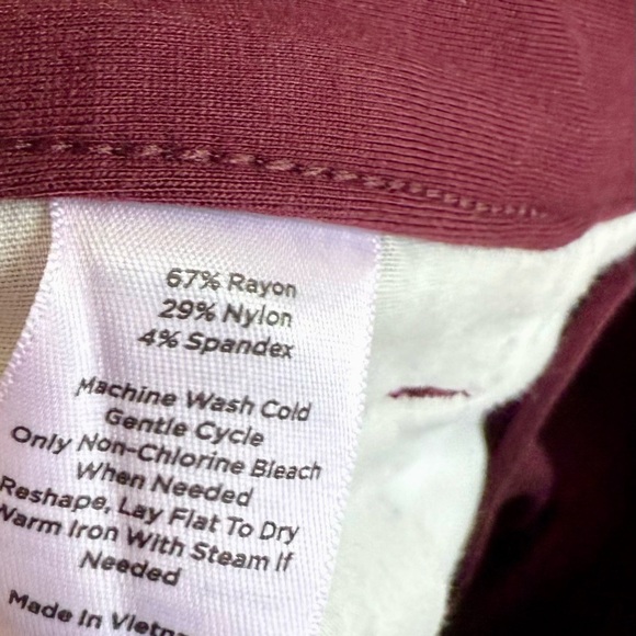 Talbots Plum Purple Jeggings Size 6 - Picture 5 of 5